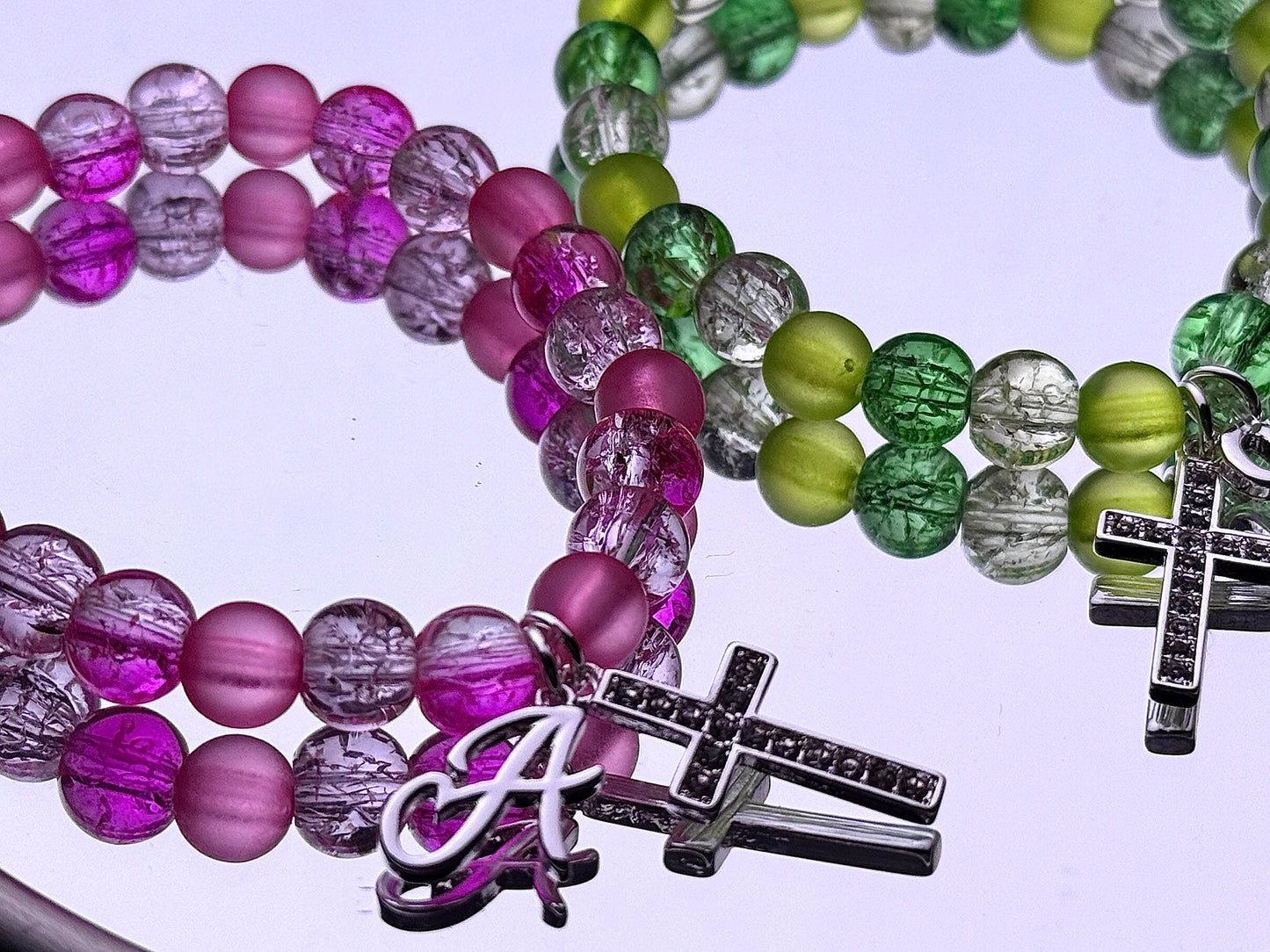 Princess Tiana & Charlotte Bracelet Set
