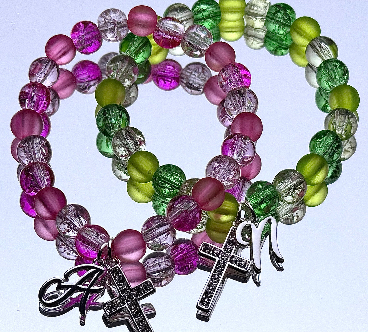 Princess Tiana & Charlotte Bracelet Set