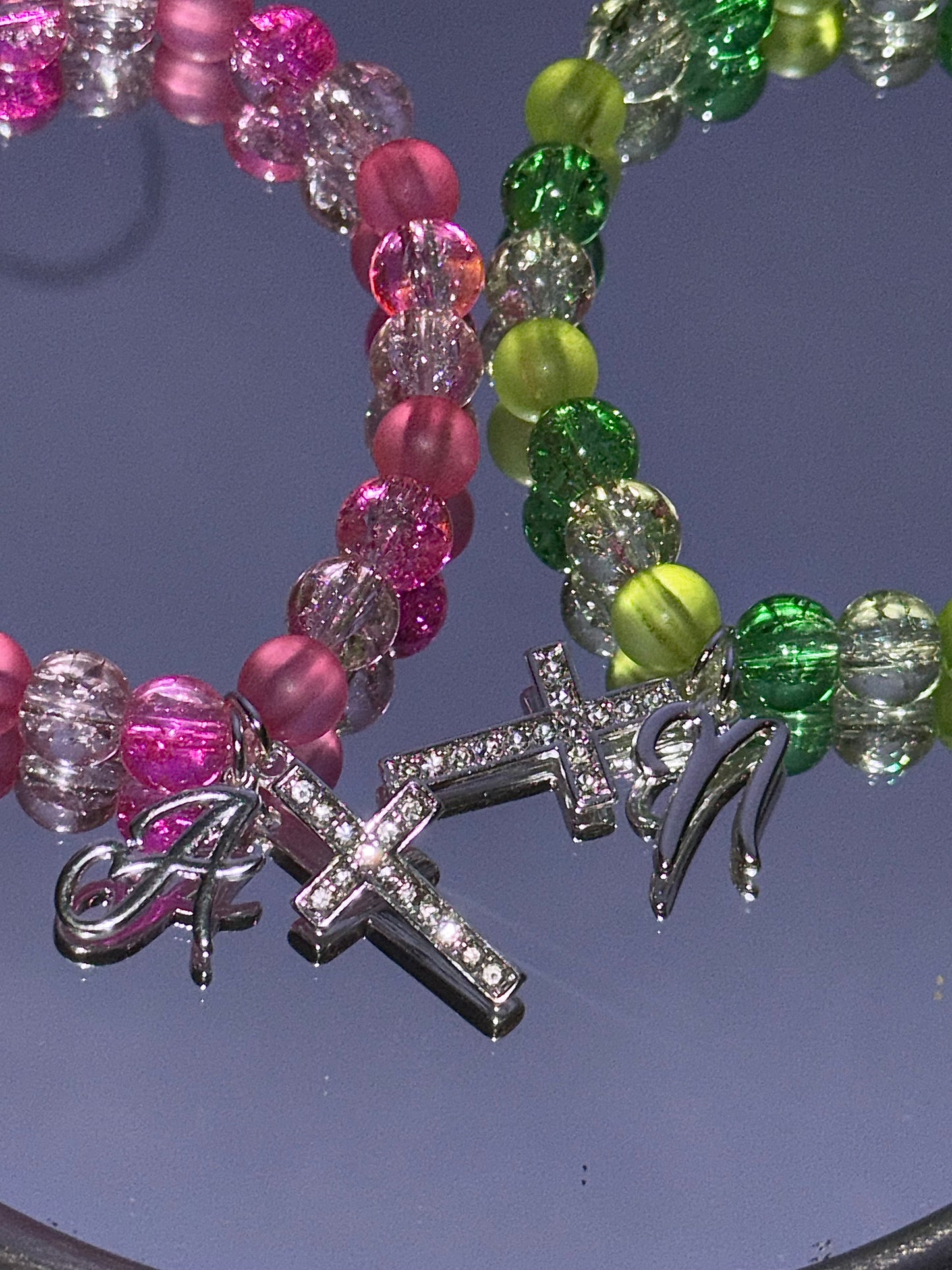 Princess Tiana & Charlotte Bracelet Set