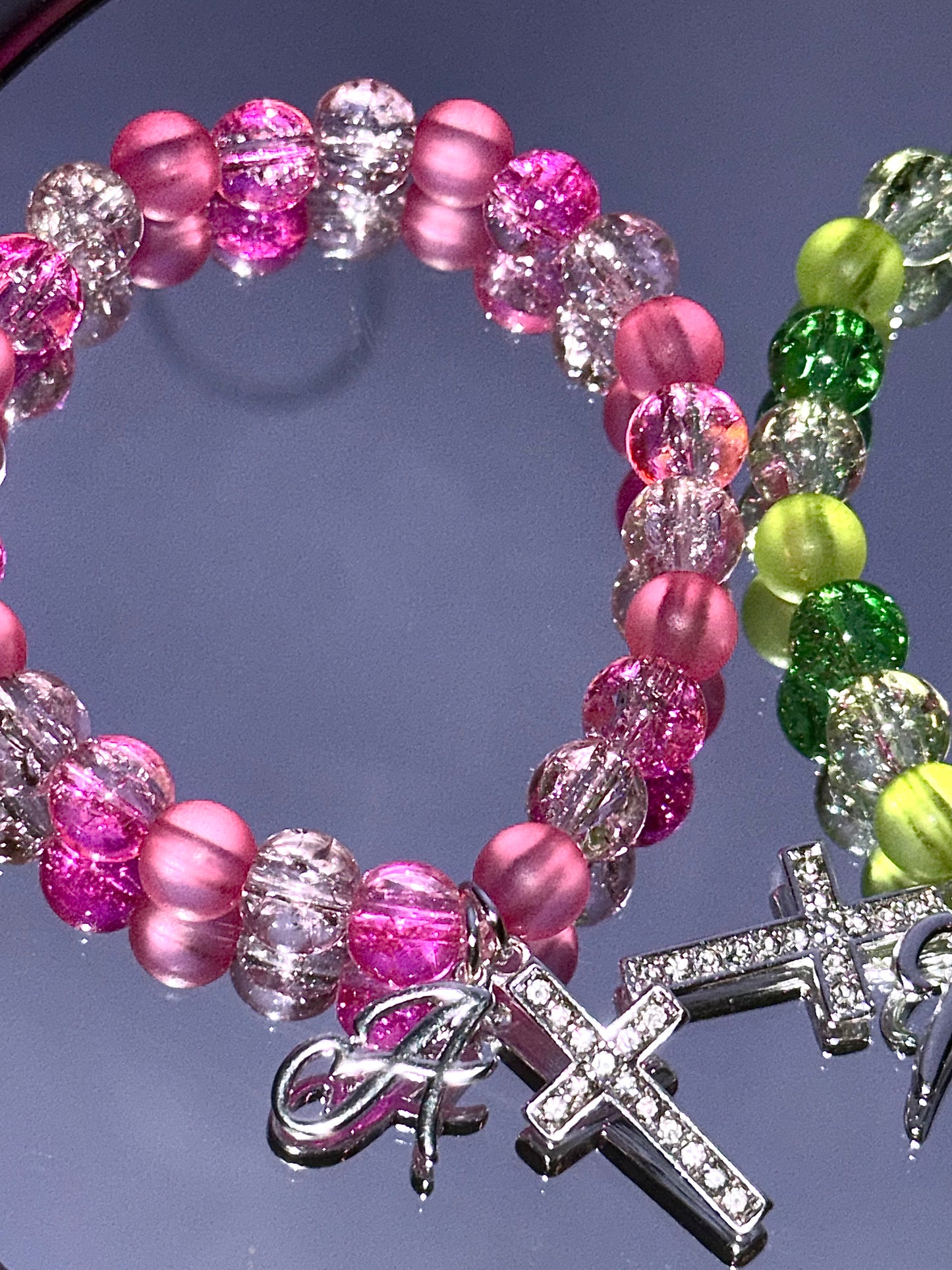Princess Tiana & Charlotte Bracelet Set