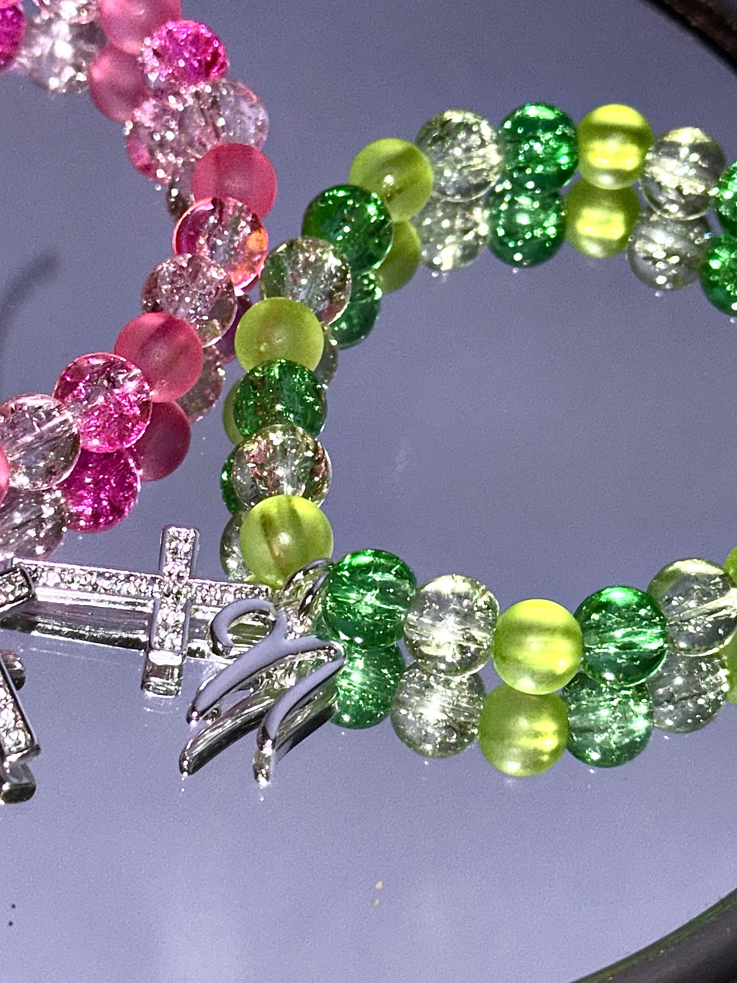 Princess Tiana & Charlotte Bracelet Set